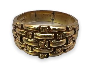 14K Gold Ring Size 9 1/2