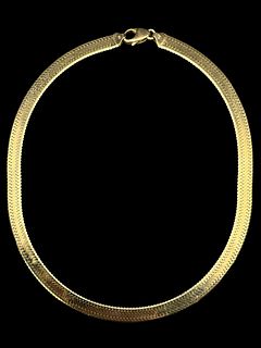 Unoaerre Brev Italian 14K Gold Necklace