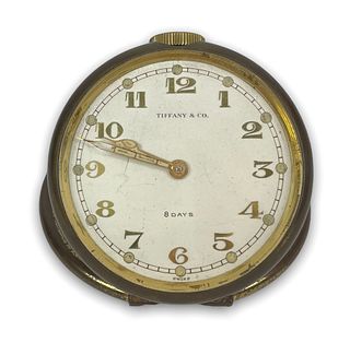 Vintage Tiffany & Co Eight Day Desk Clock