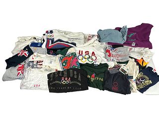 Collection Of Vintage Olympic Apparel