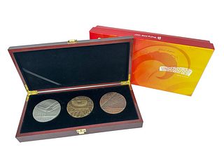 (3) 2008 Beijing Olympic Commemorative Medals