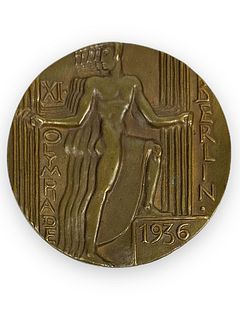 1936 Olympic Participation Medal Berlin