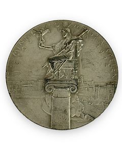 1912 Olympic Participation Medal Stockholm