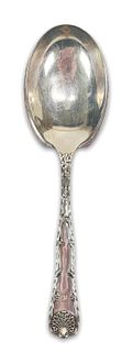 Tiffany & Co. Wave Edge Sterling Serving Spoon