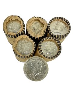 (120) 1964 Silver Kennedy Half Dollars
