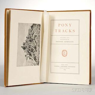 Remington, Frederic (1861-1909) Pony Tracks.