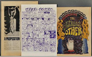 Underground Comics, Five Issues, 1967.