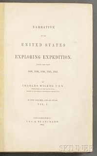 Wilkes, Charles (1798-1877) Narrative of the United States Exploring Expedition During the Years 1838, 1839, 1840, 1841, 1842