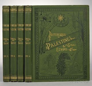 Wilson, Sir Charles William (1836-1905) Picturesque Palestine, Sinai, and Egypt.