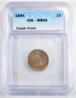 1864 CN INDIAN CENT  ICG MS-66