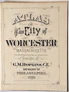 Atlas of the City of Worcester.