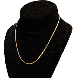 14K Gold Chain Necklace 