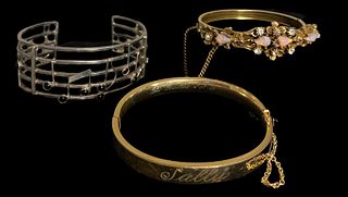 Collection Bangle Bracelets Fire Opals 