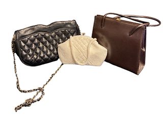 Collection Three Vintage Women's Handbags 