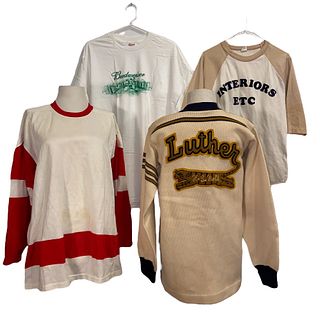 Vintage Assorted Letterman Sweater, Rugby Jersey, T-Shirt's