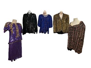 Collection 1980's Sequin Ladies Clothing 