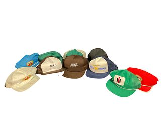 Collection Vintage 1980's Snapback Trucker Hats 