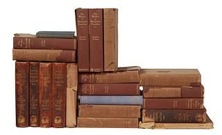 Books- Collection of Twenty-One Benjamin Franklin Bicentennial and other Commemorative Volumes, including John Bigelow, ed., the limited Federal Editi