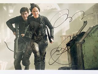 The Hunger Games Mockingjay signed movie photo 