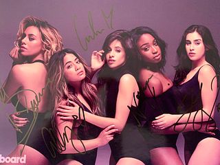 Fifth Harmony signed photo