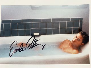 Emilio Estevez signed photo