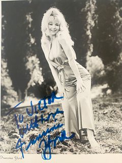 Francine York signed photo