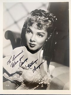 Kathryn Grayson signed photo