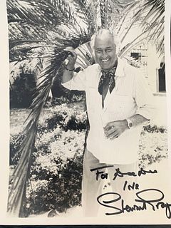 Stewart Granger signed photo