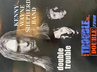 Kenny Wayne Shepherd Band signed poster