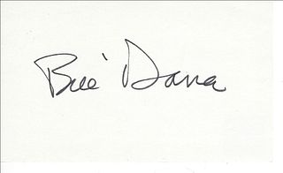 Bill Dana original signature