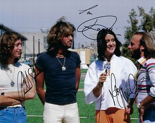 The Bee Gees signed photo