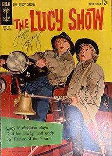 The Lucy Show signed 1963 comic book