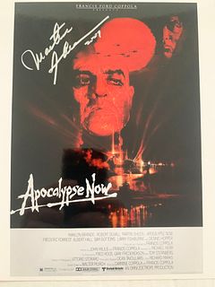 Apocalypse Now Martin Sheen signed movie photo