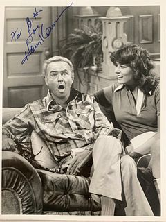 The Carol Burnett Show Harvey Korman signed photo