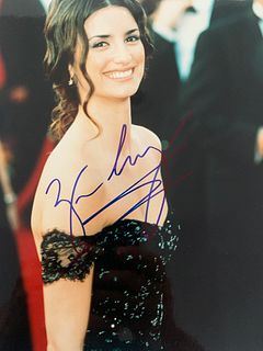 Penelope Cruz signed photo