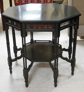 Octagonal Occasional Table.