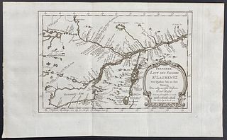 Schwabe - Chart of the Saint Lawrence River, Canada