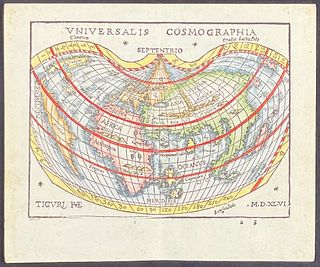 Honterus, pub. 1565 - Map of the World