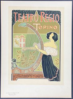 Maitres Affiches by Boano - Theatre Royal de Turin. 192
