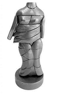 Miguel Berrocal La Mini Cariatide Puzzle Sculpture  #1101518753
