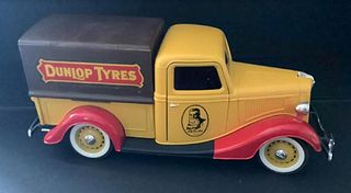 SOLIDO DUNLOP TYRES VEHICLE 9.5 INCH MADE IN FRANCE 1936
