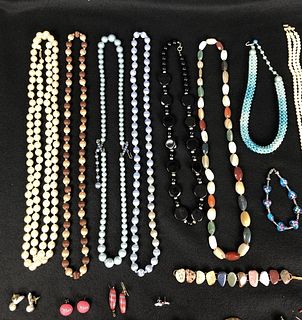 A Group of  Costume Jewelry