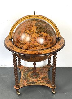 A Globe Bar on Stand