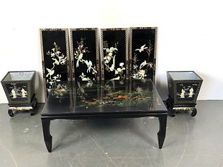 Group of Asian Furniture