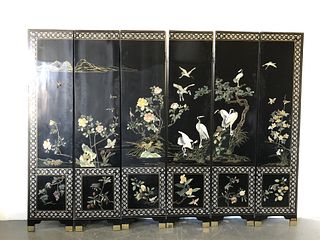 Chinese 6 Panel Screen