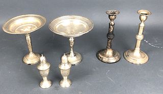 Group of Sterling Silver Weighted Articles