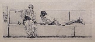 Sir Lawrence Alma-Tadema, After: A Solicitation