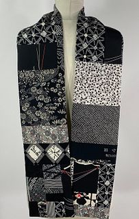 Black and White with Diamonds Scarf