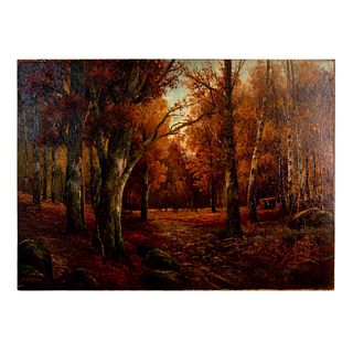 B. Lambert Oil Painting on Canvas Landscape