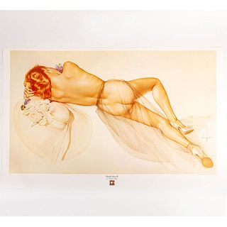Alberto Vargas Pinup Girl Art Poster Print, World War II